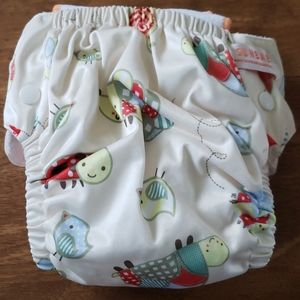 Sunbaby cloth diapers and inserts.  One size.